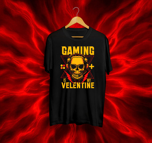 Унисекс Тениска - Gaming is My Valentine